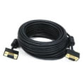 thumbnail image 2 of Monoprice 35' Ultra Slim Super VGA Male to Male 30 to 32AWG Monitor Cable With Ferrites Black 106364, 2 of 3
