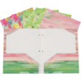 thumbnail image 1 of shiyou-6 Pack 2 Pocket Letter Size Abstract Design Project Folders, 1 of 4