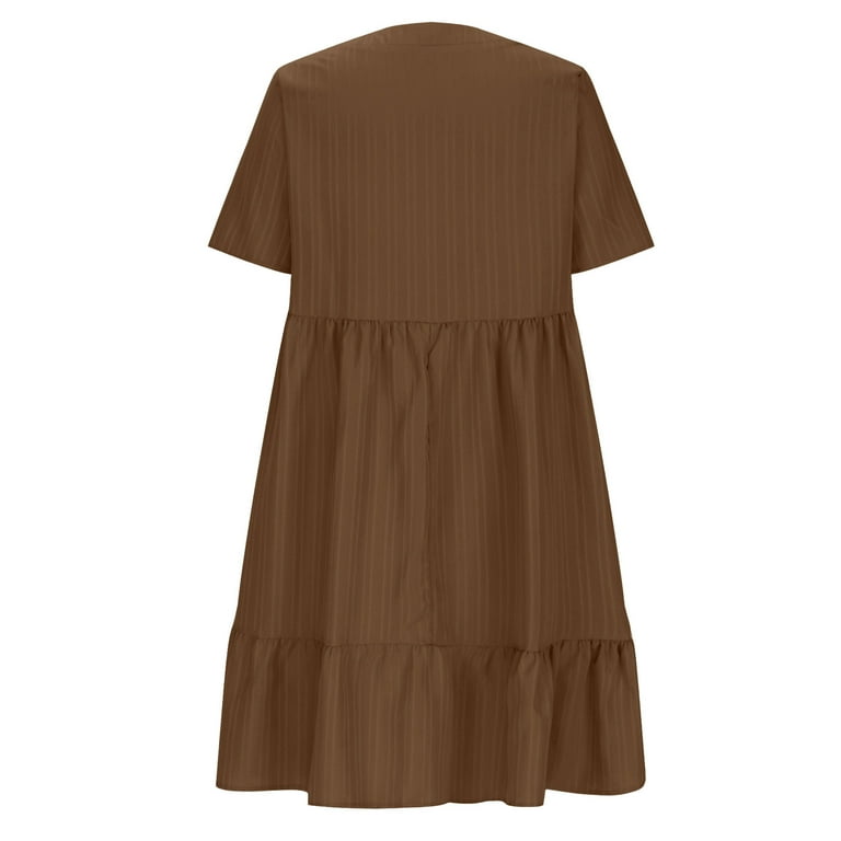 brown dresses for graduation A Line Brown Long Prom Dresses, Off Shoulder Brown Formal Graduation Dresses US 10 / Brown main image 0
