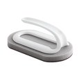 thumbnail image 3 of Pot Cleaning Sponge Handle Dish Bowl Brush Bathtub Rust Removal Tool for Kitchen Bathroom, White, 3 of 10