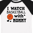 thumbnail image 4 of Inktastic I Watch Basketball with Mommy Boys Toddler T-Shirt, 4 of 5