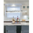 thumbnail image 2 of Dainolite LED Horizontal Crystal Pendant, Polished Chrome, 2 of 2