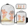thumbnail image 1 of Wibbly Pig Backpack Learning Legend Bookbag with Heroic Lunch Companion, 1 of 5