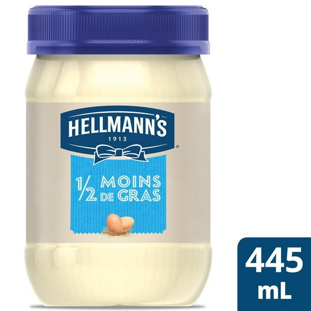 Mayonnaise Hellmann's 1/2 moins de gras 445 ML 445 ml