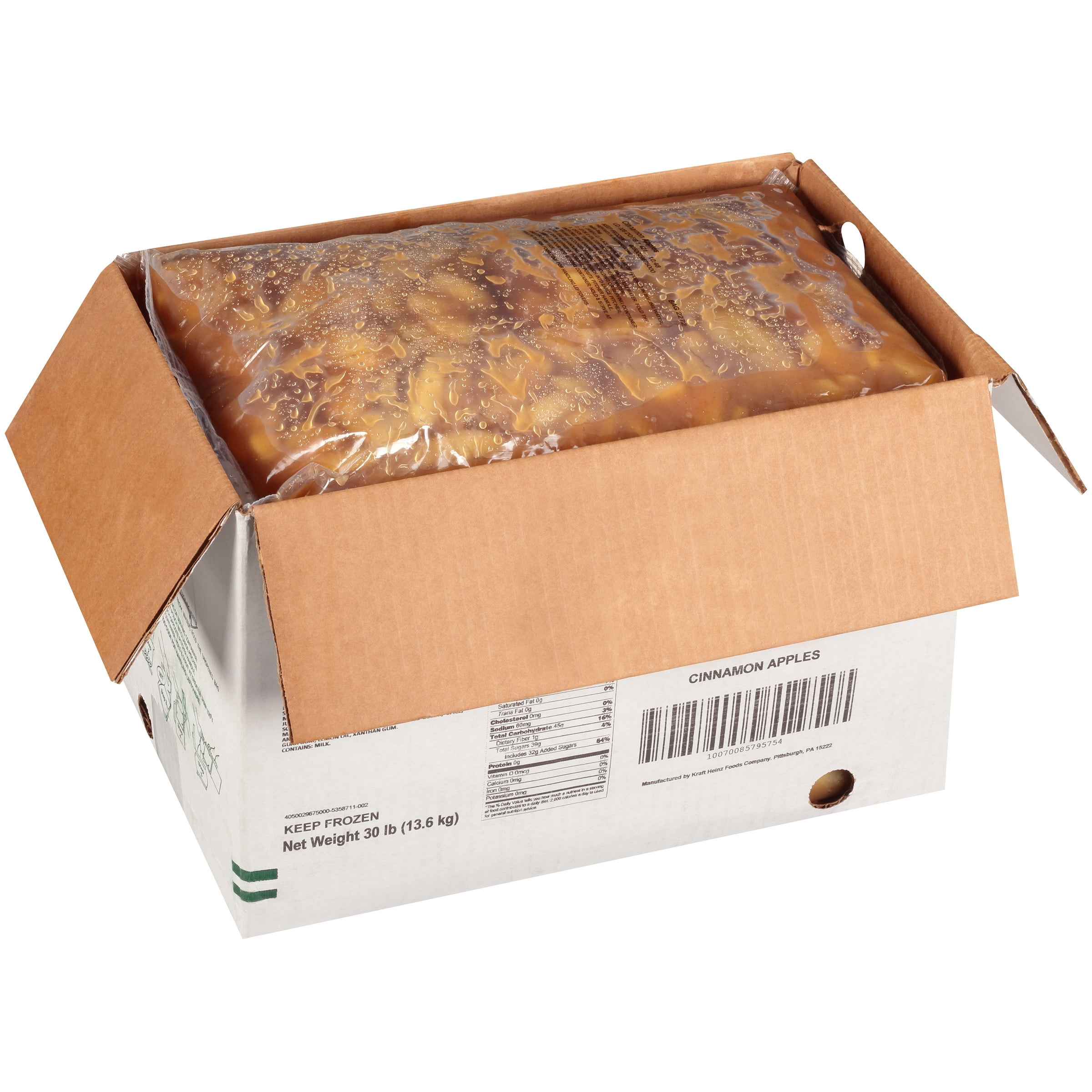 QUALITY CHEF Cinnamon Apples, 6 Lb. Bag (Pack Of 5)