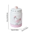 thumbnail image 3 of Weloille Bocal de Rangement Scellé en Forme de Poulet, Plaqué Or Rose, Récipient Étanche à l'Humidité de Qualité Alimentaire, Bocal Décoratif pour Aliments Secs, pour le Rangement de Bonbons, Biscuits et Collations en Cuisine, 3 of 6
