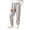 Gray, variant on BLVB Girls Winter Sweatpants Fleece Lined Athletic Joggers Toddler Kids Sweat Pants with Pockets Size 2-11(Purple,10-11Years)