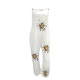 thumbnail image 4 of Mono Para Mujer Estilo Étnico de Moda Estampado Hombro Frío Tirantes Cami Pantalones Mono Odeerbi ODB-4, 4 of 5