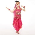 thumbnail image 4 of Outfits for Girls Girl Set 6pc Handmade Children Girl Belly Dance Kids Belly Dancing Dance Cloth Belly Dance Sets For Girls, 4 of 9