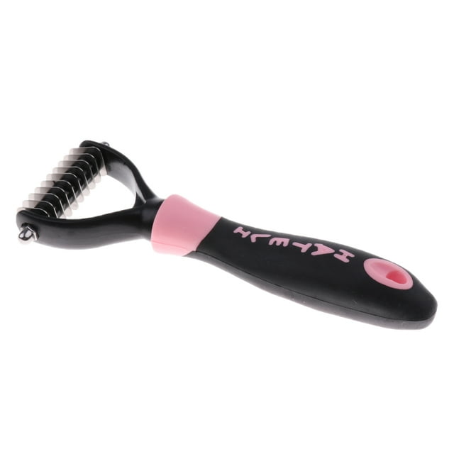 Tachiuwa Rake Tools Grooming Brush Comb Remove Loose Hair -groomed /PK , Pink