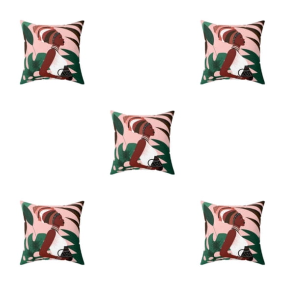 Bewildely Funda de almohada y duradera, además de decoración del hogar, funda de almohadas de poliéster, W0134-9 Type2 NO2
