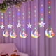 thumbnail image 2 of 2023 LED Hilo De Cuero Pintado starlight Cortina Luz Musulmana Decoración Luna Castillo Cadena De Navidad Halloween Vacaciones Atmósfera st, 2 of 4