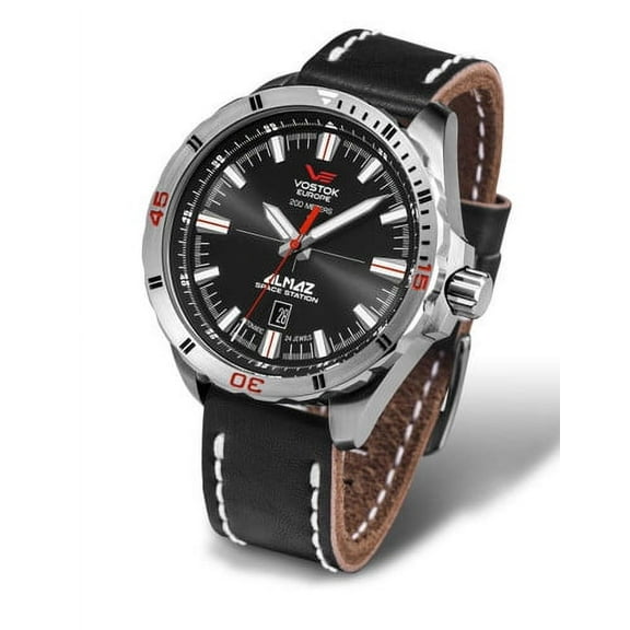 Vostok-Europe Almaz Automatic Leather Strap NH35A/320A258