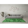 thumbnail image 3 of Ahgly Company Indoor Rectangle Persian Emerald Green Traditional Area Rugs, 3' x 5', 3 of 4