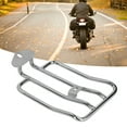 thumbnail image 4 of Motorcycle Accessories, Simple Installation Silver Plating Rack Motorcycle, Corrosion Resistance Safe Easy Operation Luggage Rack for Rear, 4 of 8
