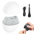 thumbnail image 2 of Compact Electric Toe Nail Clipper for Seniors – 2026 New 3-in-1 Electric Automatic Nail Trimmer & Polisher with LED Light, USB Rechargeable, Nail Scraps Storage（White A）, 2 of 5