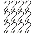 thumbnail image 2 of MasteelfCA 12pcs S Hook Ornament Iron Hook Heavy Duty 2.4 Inch Small Hook For Hanging, 2 of 8