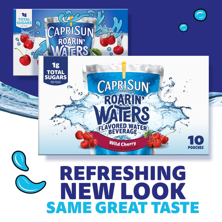 Pack of 2 - Capri Sun Roarin Waters Wild Cherry Waterfall