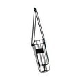thumbnail image 1 of Recogedor de pelotas de tenis con asa, para entrenamiento al aire libre para principiantes, soporte para cesta de pickleball, parte superior del, 1 of 8