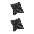 thumbnail image 1 of Guardurnaity Bufanda de mujer Estilo simple Pañuelo de niña Accesorio de ropa creativa Bufandas de niñas elegantes para decoración Ropa blanca Negro 2piezas, 1 of 6