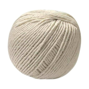 Cosmug Cotton Cooking Twine for Meat Barbecue Trussing - Kitchen String for Tying Roasts Poultry - Food Safe Natural Cotton Thread for Baking Crafts - 70 Meters Butchers Cooking Cord