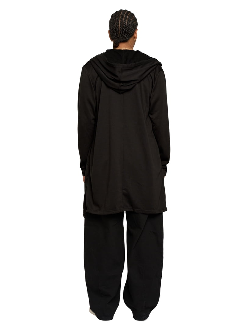 Victorious Long Length Drape Cape Cardigan Hoodie - Multiple
