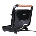 thumbnail image 3 of Combo tostador y parrilla Daewoo Negro con Madera, 3 of 12
