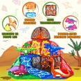 thumbnail image 4 of Juego de azulejos magnéticos Coodoo Dinosaur World con lava para niños a partir de 3 años, 4 of 6