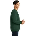 thumbnail image 3 of Port & Company Fan Favorite Fleece Crewneck Sweatshirt-L (Forest Green), 3 of 6
