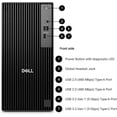 thumbnail image 4 of Dell 2026 Pro Desktop Computers Tower PC for Home & Business, Copilot AI, 14th Gen i3-14100 Processor, 64GB DDR5 RAM, 1TB PCIe SSD, Wi-Fi 6E, Bluetooth 5.3, DisplayPort, HDMI, USB-C, Windows 11 Pro, 4 of 9