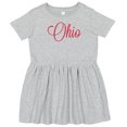 thumbnail image 3 of Inktastic Ohio Girls Toddler Dress, 3 of 5