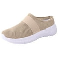 thumbnail image 3 of Havenx Women's Mesh Slippers Slip-On Lightweight Breathable Walking Comfort Backless Shoes Quick Drying Garden Diabetic Shoe with Arch-Support,Khaki 36(US-6), 3 of 6