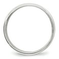 thumbnail image 6 of 10K White Gold 8mm Milgrain Half Round Band Ring Size 12, 6 of 7