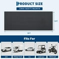 thumbnail image 3 of CazToi 7.8x18 FT Garage Floor Mat 2.8mm Thick Non-Slip Waterproof Protection PVC Roll, 3 of 7