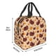 thumbnail image 3 of Easygdp Thanksgiving Turkey and Pumpkin Bolsa Térmica Premium - Tela Oxford Impermeable, Gran Capacidad, Bolsillo Frontal, Unisex para Trabajo, Escuela, Actividades al Aire Libre y Picnics, 3 of 8