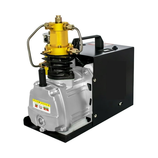 300Bar 4500Psi PCP Air Compressor High Pressure Electric Compressor Adjustable Auto Stop For Diving Tank TXES022