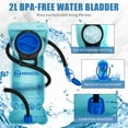 thumbnail image 5 of Mochila De Hidratación Mochila De Agua Para Senderismo - Bolsa De Agua Con Aislamiento Miracol Con Bolsa De 2 L Negro, 5 of 5