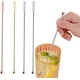 thumbnail image 1 of Agitador de cóctel con paleta pequeña Rectangular, agitador de bebidas para helado, café, bebidas, 4 colores, 4 Uds., 1 of 5