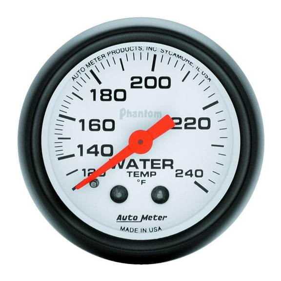 AUTO METER 5732 2IN WATER TEMP, 120-240F 6FTTUBING, MECH, PHANTOM