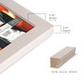 thumbnail image 3 of Grooved 6 in. x 8 in. White Picture Frame (Set of 2), 3 of 8