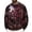 Red, variant on Corduroy Shirts for Men Halloween Printed Raglan Long Sleeve Pumpkin Ghost Witch Creepy Holiday Costume Tops Red S
