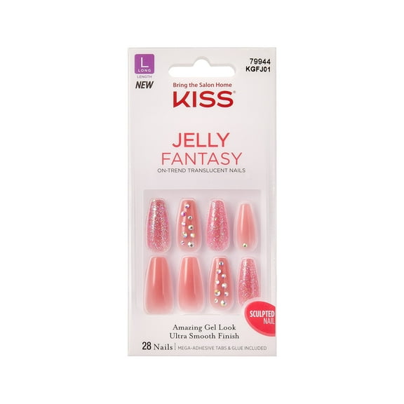 KISS Gel Fantasy Jelly Nails - Be Jelly