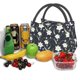 thumbnail image 3 of Fotbe Lilies Flowers Bolsa Térmica Portátil con Estampado, Bolsa de Entrega de Alimentos Aislada, Bolsa Reutilizable de Gran Capacidad para Comidas y Supermercado, 3 of 6