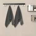 thumbnail image 6 of Unique Bargains Cotton Hand Towels Highly Absorbent Multi-Purpose Towel Dark Brown 2pk, 6 of 8