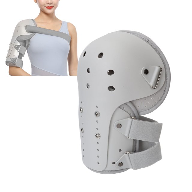 Brace Humeral Fracture Splint, Humeral Shaft Splint Humeral Shaft Fracture Brace Adjustable Strap Breathable Comfortable Support Shoulder Brace for Injury Broken Upper Arm