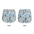 thumbnail image 4 of Disketp Kawaii Sushi (2) Print Women's Shorts Workout Shorts for Athletic Gym Running Shorts with Phone Pockets Medium, 4 of 8