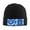 Black, variant on Blue Camouflage Winter Beanie Hats for Men Women Warm Cozy Knitted Cuffed Skull Cap Gray