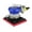 813BLUE, variant on Square Specifications , 100 * 110 Mm Clip-on Flanged Chassis Pneumatic Polishing Machine High Viscous Sand Paper Machin ,Easy Operation