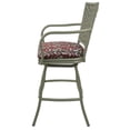 thumbnail image 4 of Set of 3 - Outdoor Indoor Counter 26" Bar Stool - Erin on Beige Frame, 4 of 4