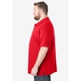 thumbnail image 3 of KingSize Men's Big & Tall Shrink-Less Classic Cotton Polo Shirt, 3 of 6
